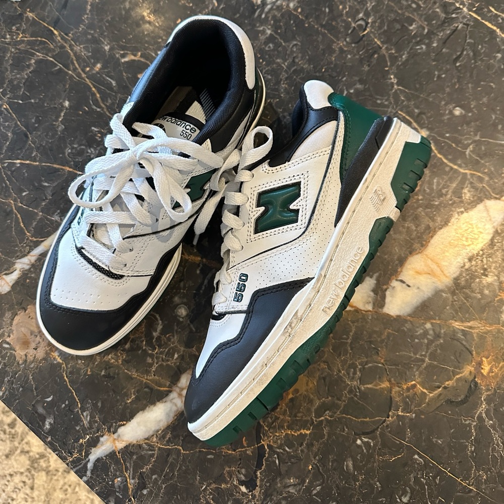 New balance 550- green/black